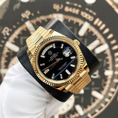 black rolex dhaget|rolex black dial.